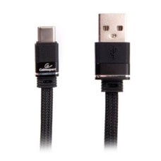 USB кабель Cablexpert, Type-C, 1.0 м., Чорний