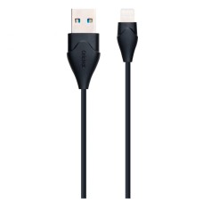 USB кабель Celebrat CB-10 Apple iPhone SE 2022, iPhone 14 Pro Max, iPhone 14 Plus, iPhone 14 Pro, iPhone 14, iPhone 13 Pro, iPhone 13 Mini, iPhone 13, iPhone 13 Pro Max, iPhone 12 Mini, iPhone 12 Pro Max, Lightning, 1.0 м., Чорний