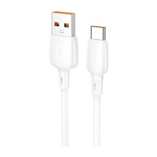 USB кабель Borofone BX93, Type-C, 1.0 м., Білий