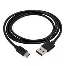 USB кабель Type-C, 0.28 м., China, Чорний