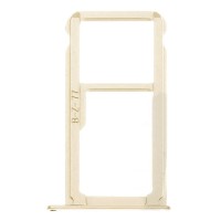Слот SIM-карты (лоток) Huawei Ascend P10, с разъемом карты памяти, Золотой