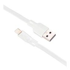 USB кабель Proda PD-B18i Apple iPhone SE 2022, iPhone 14 Pro Max, iPhone 14 Plus, iPhone 14 Pro, iPhone 14, iPhone 13 Pro, iPhone 13 Mini, iPhone 13, iPhone 13 Pro Max, iPhone 12 Mini, iPhone 12 Pro Max, iPhone 12 Pro, Lightning, 1.0 м., Білий