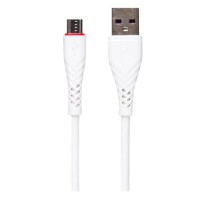 USB кабель SkyDolphin S02V, MicroUSB, 1.0 м., Белый