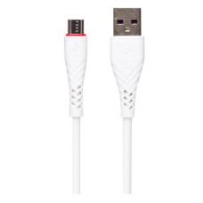 USB кабель SkyDolphin S02V, MicroUSB, 1.0 м., Білий