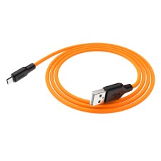 USB кабель Hoco X21 Plus, MicroUSB, 1.0 м., Чорний