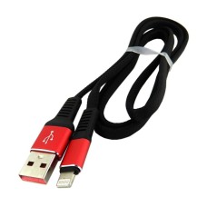 USB кабель Walker C750 Apple iPhone SE 2022, iPhone 14 Pro Max, iPhone 14 Plus, iPhone 14 Pro, iPhone 14, iPhone 13 Pro, iPhone 13 Mini, iPhone 13, iPhone 13 Pro Max, iPhone 12 Mini, iPhone 12 Pro Max, iPhone 12 Pro, Lightning, 1.0 м., Чорний