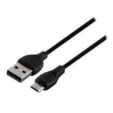 USB кабель Remax RC-160m Lesu Pro, MicroUSB, Чорний