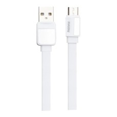 USB кабель Remax RC-154m Platinum, MicroUSB, Білий