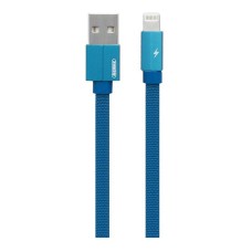 USB кабель Remax RC-094i Kerolla Apple iPhone SE 2022, iPhone 14 Pro Max, iPhone 14 Plus, iPhone 14 Pro, iPhone 14, iPhone 13 Pro, iPhone 13 Mini, iPhone 13, iPhone 13 Pro Max, iPhone 12 Mini, Lightning, Original, 1.0 м., Синій