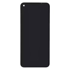 Дисплей Realme 8 (5G), Realme Narzo 30 (5G), (Original), з сенсором, з рамкою, IPS, Чорний