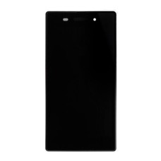 Дисплей Sony C6902 Xperia Z1, C6903 Xperia Z1, C6906 Xperia Z1, C6943 Xperia Z1, (PRC), з сенсором, з рамкою, IPS, Чорний