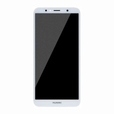 Дисплей Honor 7a Pro, Y6 2018, Y6 Prime 2018, (PRC), з сенсором, з рамкою, IPS, Білий