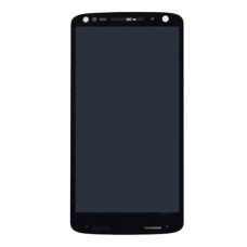 Дисплей Motorola XT1580 Moto X Force, XT1581 Moto X Force, XT1585 Droid Turbo 2, (PRC), з сенсором, з рамкою, IPS, Чорний