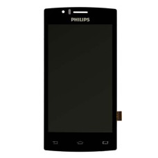 Дисплей Philips S307 Dual Sim, з сенсором, Чорний