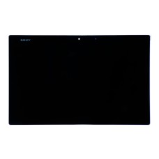 Дисплей Sony SGP511 Xperia Tablet Z2, SGP512 Xperia Tablet Z2, SGP521 Xperia Tablet Z2, SGP541 Xperia Tablet Z2, з сенсором, без рамки, Чорний