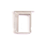 Слот SIM-карты (лоток) Apple iPhone 4, iPhone 4S, Серебряный