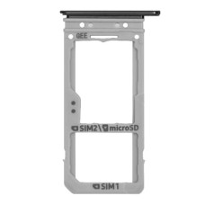 Слот SIM-карти (лоток) Samsung G950FD Galaxy S8, G955 Galaxy S8 Plus, Чорний