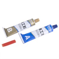 Клей эпоксидный Kafuter K-9119 A+B Metal (50г+50г)