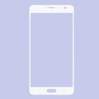 Корпусное стекло дисплея Meizu Pro 7, Белый