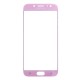 Корпусне скло дисплея Samsung J730 Galaxy J7, Рожевий