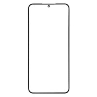 Корпусное стекло дисплея Xiaomi Redmi Note 12 Pro (5G), Черный