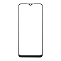 Корпусне скло дисплея Oppo A16 2021, A16s, Чорний