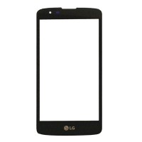 Корпусное стекло дисплея LG K350E K8, K350N K8, Черный