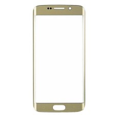 Корпусне скло дисплея Samsung G925 Galaxy S6 Edge, G925F Galaxy S6 Edge, Золотий