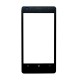 Корпусне скло дисплея Nokia Lumia 800, Чорний