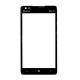 Корпусне скло дисплея Nokia Lumia 900, Чорний