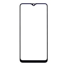 Корпусне скло дисплея Samsung A025 Galaxy A02S, M025 Galaxy M02s, Чорний