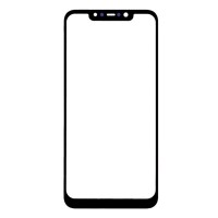 Корпусне скло дисплея Xiaomi Pocophone F1, Чорний