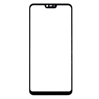 Корпусне скло дисплея Xiaomi Mi8 Lite, Mi8x, Чорний