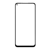 Корпусное стекло дисплея Xiaomi Redmi Note 9, Черный