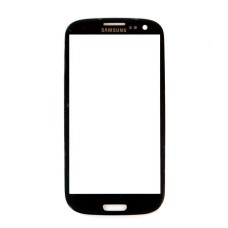 Корпусне скло дисплея Samsung I747 Galaxy S3, I9300 Galaxy S3, I9300i Galaxy S3, I9301 Galaxy S3 Neo, I9305 Galaxy S3 Lte, R530 Galaxy S3, Чорний