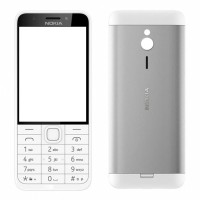Корпус Nokia 230 Dual Sim, (High quality), Білий
