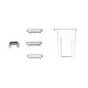 Корпус Apple iPhone 6, (High quality), Чорний