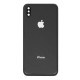 Корпус Apple iPhone XS, (High quality), Чорний