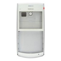 Корпус Nokia x2-01, (High quality), Срібний