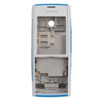 Корпус Nokia x2-00, (High quality), Срібний