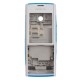 Корпус Nokia x2-00, (High quality), Серебряный