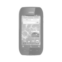 Корпус Nokia 603, (High quality), Білий