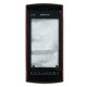 Корпус Nokia 5250, (High quality), Червоний