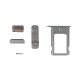 Корпус Apple iPhone 5S, (High quality), Черный