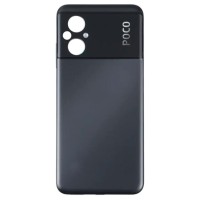 Задняя крышка Xiaomi Poco M5, (High quality), Черный
