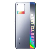 Задняя крышка OPPO Realme 8, (High quality), Серебряный