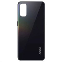 Задня кришка OPPO Reno 4 5G, (High quality), Чорний