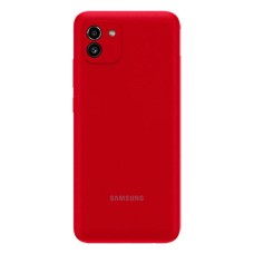 Задня кришка Samsung A035 Galaxy A03, Червоний