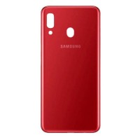 Задня кришка Samsung A205 Galaxy A20, (High quality), Червоний