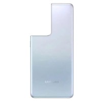 Задняя крышка Samsung G998 Galaxy S21 Ultra, (High quality), Серебряный